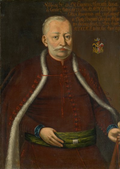 Retrato de Imrich Horváth-Stansith de Unbekannt