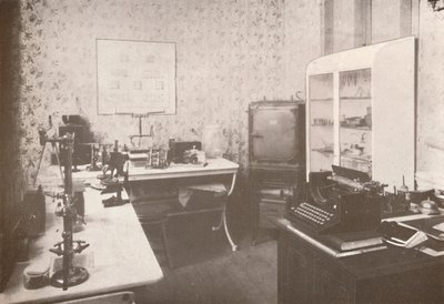 Laboratorio bacteriológico de la policía, 1914 de Unbekannt