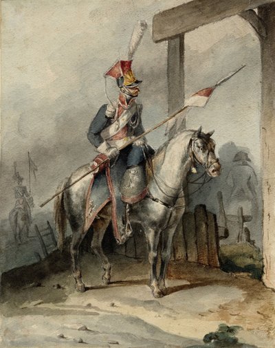 Chevauleger polaco de la Guardia Imperial Francesa, ca 1808 de Unbekannt