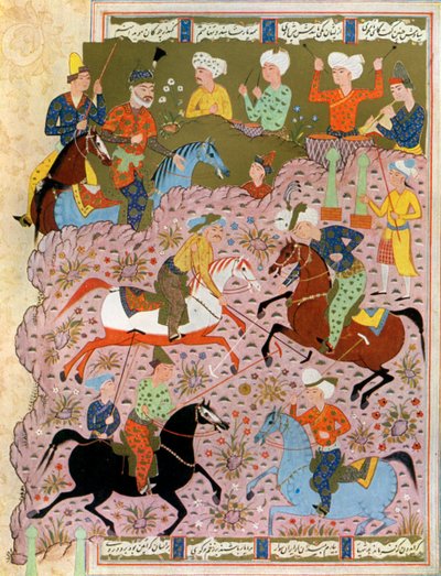 Polo en Persia en el siglo X, 1938 de Unbekannt