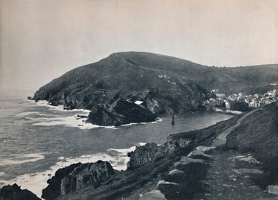 Polperro - La ensenada y el pueblo, 1895 de Unbekannt
