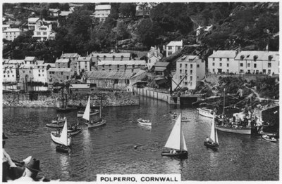 Polperro, Cornualles, 1936 de Unbekannt