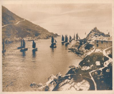 Puerto de Polperro y Rocas Peak, 1927 de Unbekannt