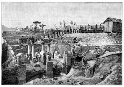 Pompeya, Italia, 1900 de Unbekannt