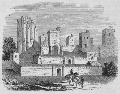 Castillo de Pontefract, c1880 de Unbekannt