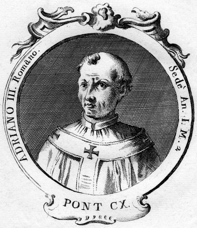 Papa Adriano III de Unbekannt