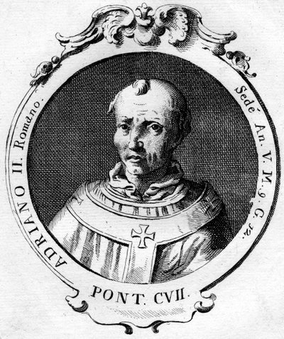 Papa Adriano II de Unbekannt