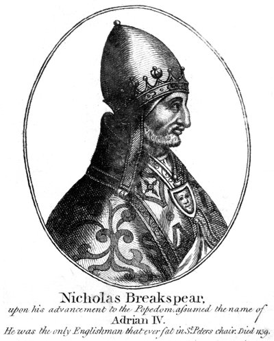 Papa Adriano IV de Unbekannt