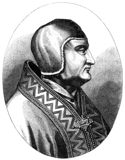 Papa Clemente IV d1268, 1849 de Unbekannt