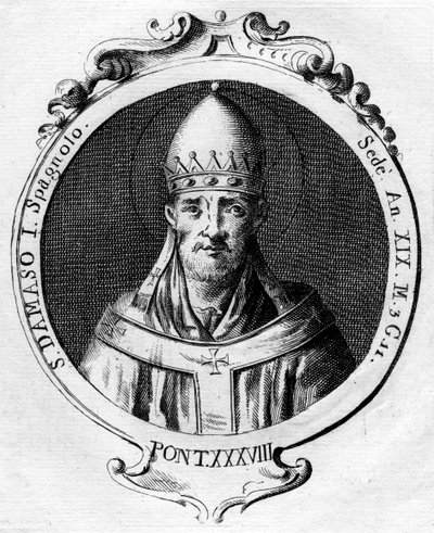 Papa Dámaso I, Papa de la Iglesia Católica de Unbekannt