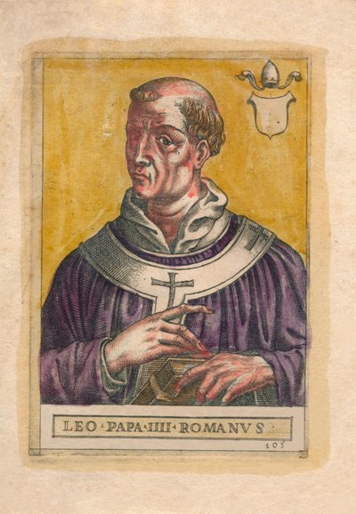 Papa León III de Unbekannt