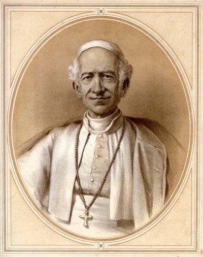 Papa León XIII, finales del siglo XIX de Unbekannt