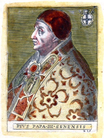 Papa Pío III de Unbekannt