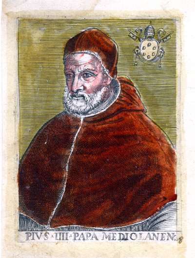 Papa Pío IV de Unbekannt