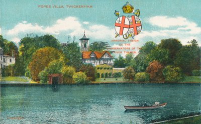 Villa del Papa, Twickenham, c. 1910 de Unbekannt
