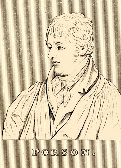 Porson, 1759-1808, 1830 de Unbekannt