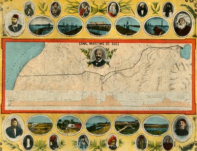 Port-Said - El Plan del Canal de Unbekannt