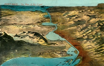 Port-Said - El Plan del Canal de Unbekannt
