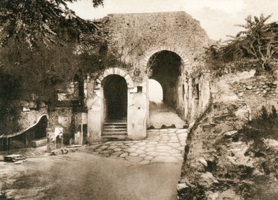 Porta marina, Pompeya, Italia, c1900s de Unbekannt