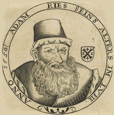 Retrato de Adam Ries de Unbekannt
