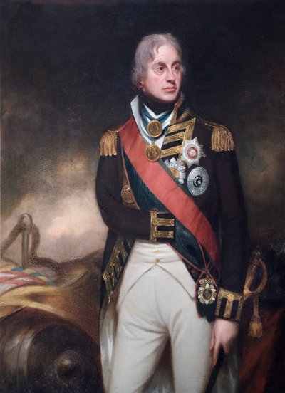 Retrato del almirante Lord Nelson, c. 1806 de Unbekannt