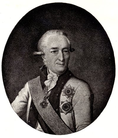 Retrato del almirante Vasiliy Chichagov 1726-1809, principios del siglo XIX de Unbekannt