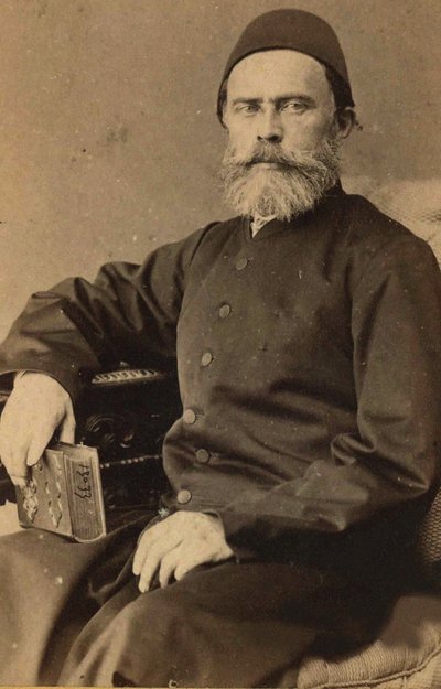 Retrato de Ahmed Cevdet Pasha 1822-1895, segunda mitad del siglo XIX de Unbekannt