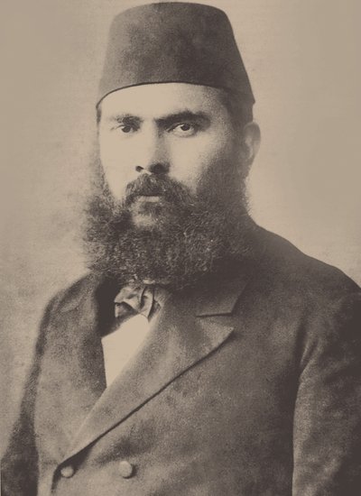 Retrato de Ahmed Mithat 1844-1912, finales del siglo XIX de Unbekannt