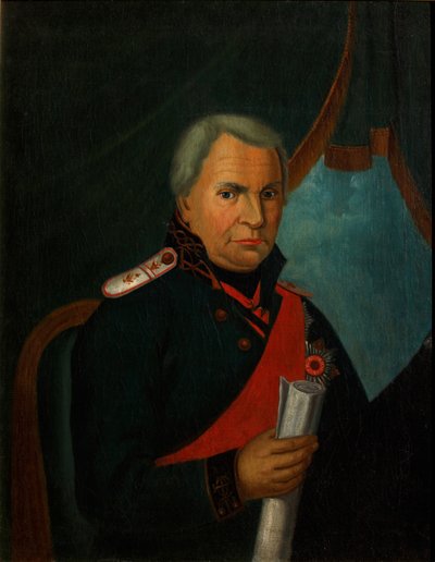 Retrato de Alexander Semyonovich Shishkov 1754-1841, 1820s de Unbekannt