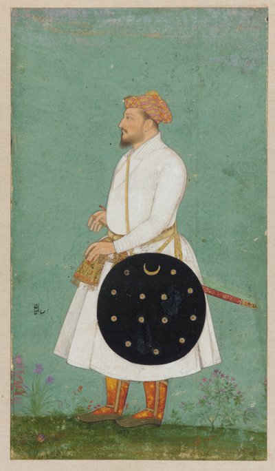 Retrato de Asalat Khan de Unbekannt