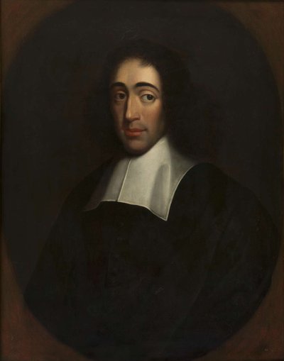 Retrato de Baruch Spinoza, último cuarto del siglo XVII de Unbekannt