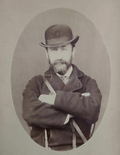 Retrato de Camille Saint-Saens 1835-1921, 1870 de Unbekannt