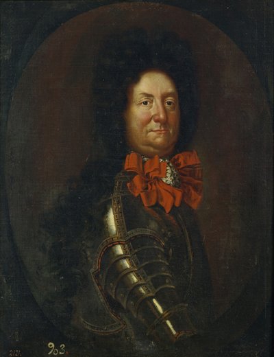 Retrato de Carlos III Felipe, Elector Palatino 1661-1742, c. 1710 de Unbekannt