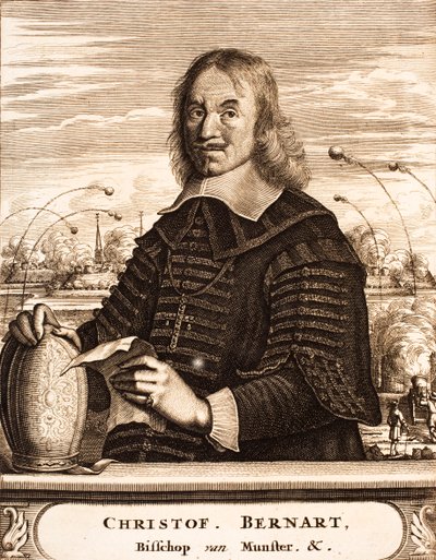 Retrato de Christoph Bernhard Freiherr von Galen 1606-1678, 1675 de Unbekannt
