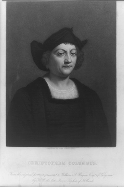 Retrato de Cristóbal Colón de Unbekannt