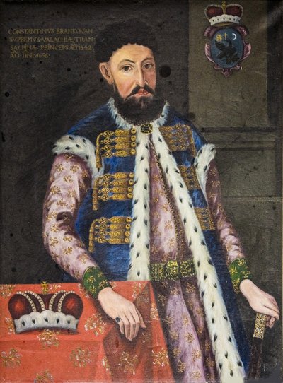 Retrato de Constantin Brâncoveanu 1654-1714, Príncipe de Valaquia, 1696 de Unbekannt