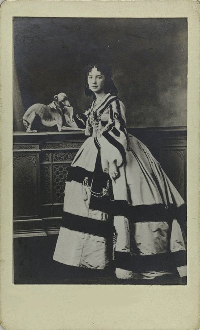 Retrato de Cora Pearl 1836-1886, ca. 1865 de Unbekannt