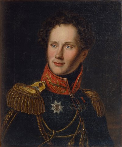 Retrato del Conde Alexey Fyodorovich Orlov 1787-1862, c. 1810 de Unbekannt