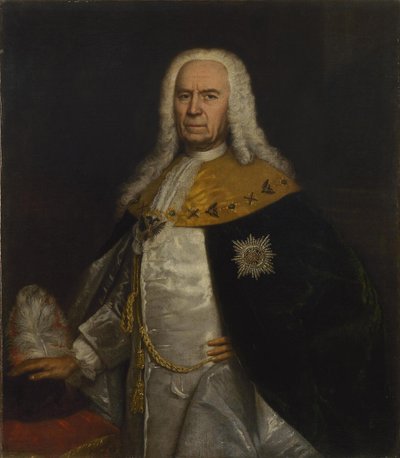 Retrato del Conde Andrei Ivanovich Ushakov 1708-1739, mediados del siglo XVIII de Unbekannt