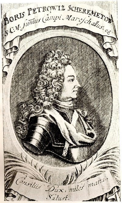 Retrato del Conde Boris Sheremetyev de Unbekannt