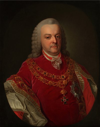 Retrato del Conde Ferenc Esterházy de Galántha 1715-1785 de Unbekannt