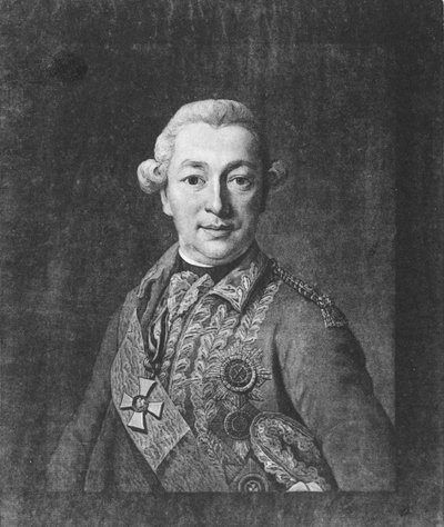 Retrato del Conde Iván Petróvich Saltykov de Unbekannt