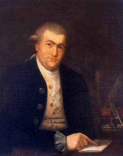 Retrato de David Garrick, c. 1770 de Unbekannt