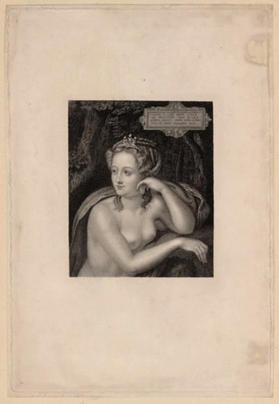 Retrato de Diane de Poitiers 1499-1566, mediados del siglo XVI de Unbekannt