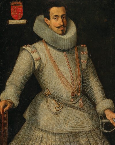 Retrato de Dom Manuel de Moura Corte-Real, 2º Marqués de Castel Rodrigo 1590-1651 de Unbekannt