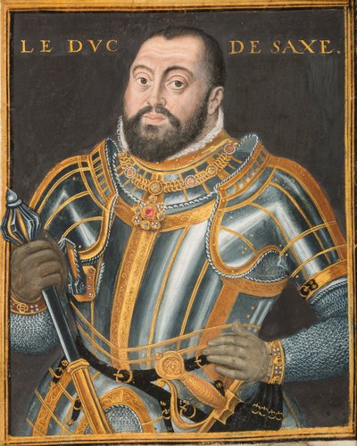 Retrato del Duque Johann Friedrich I 1503-1554, Elector de Sajonia, ca. 1550 de Unbekannt