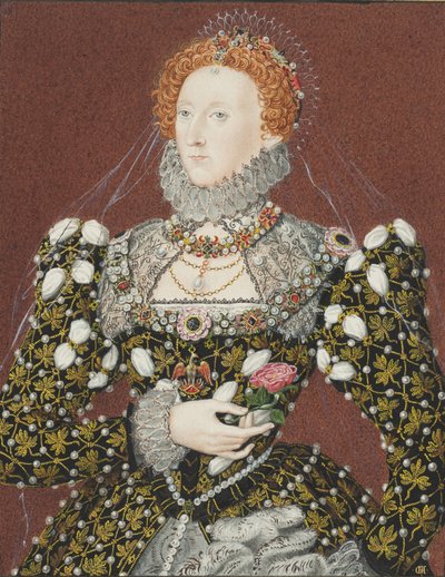 Retrato de Isabel I de Inglaterra de Unbekannt
