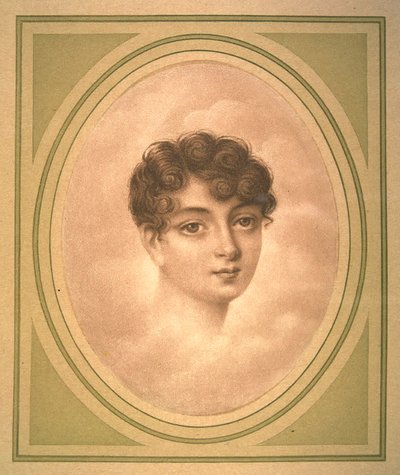 Retrato de Eléonore Denuelle de La Plaigne 1787-1868, principios del siglo XIX de Unbekannt