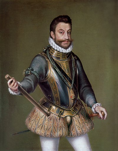 Retrato de Emmanuel Philibert, duque de Saboya (1528-1580) de Unbekannt
