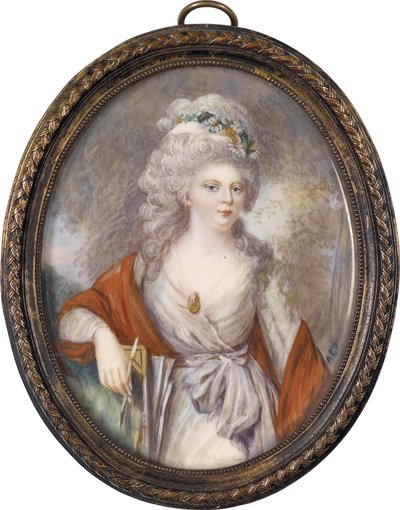 Retrato de la Emperatriz María Feodorovna Sofía Dorotea de Wurtemberg de Unbekannt